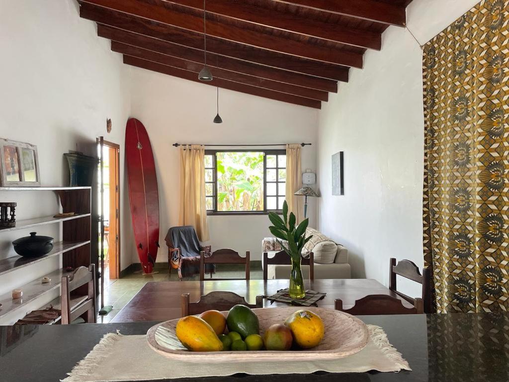 Casa Charmosa Com Jardim Tropical A 1500 Mts Da Do Cruzeiro * Ubatuba