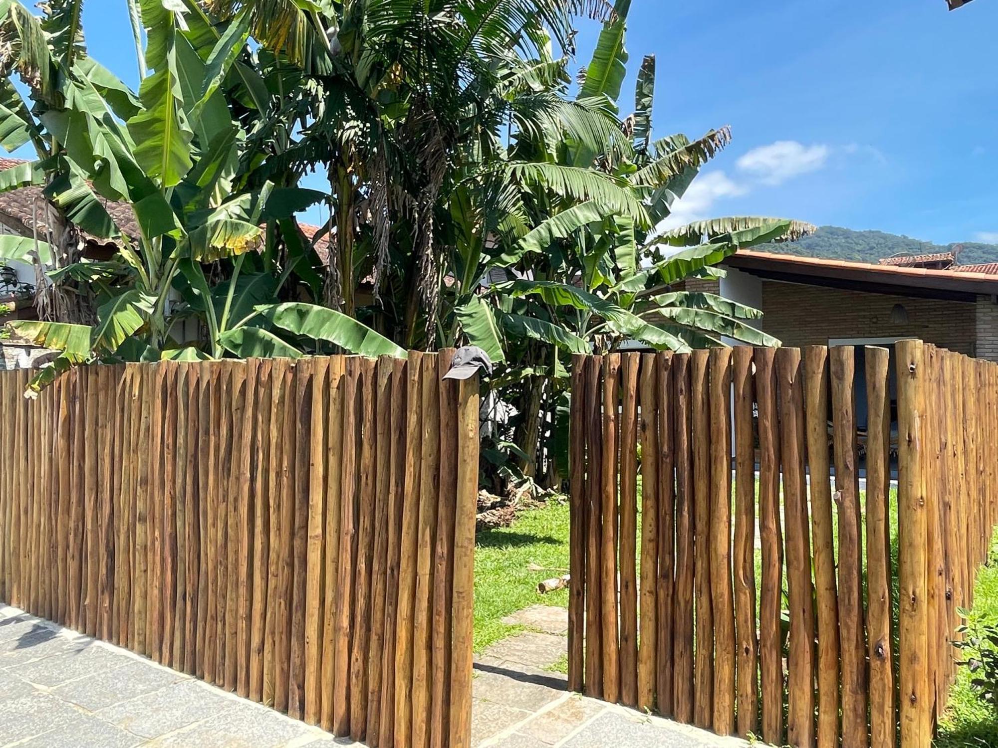 Casa Charmosa Com Jardim Tropical A 1500 Mts Da Do Cruzeiro * Ubatuba